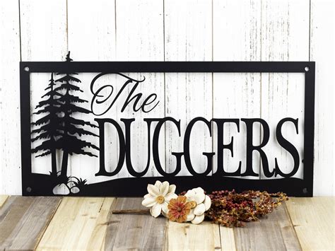 metal name sign for house|personalized outdoor metal house signs.